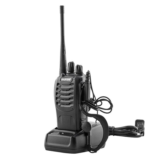 Pack 2 Radio Transmisor Walkie Baofeng 888s Con Manos Libres