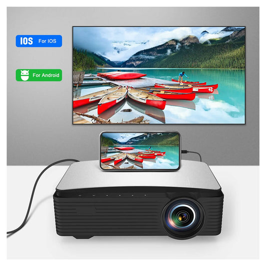 Proyector Led 8000 Lm Android 9.0 Wifi Miracast