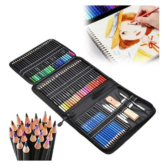 Kit Dibujo Estuche Profesional 95 Piezas