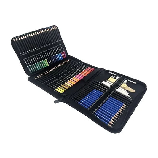 Kit Dibujo Estuche Profesional 95 Piezas