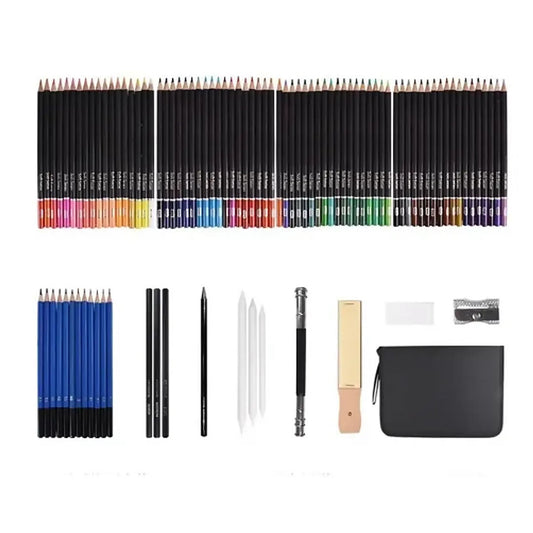 Kit Dibujo Estuche Profesional 95 Piezas