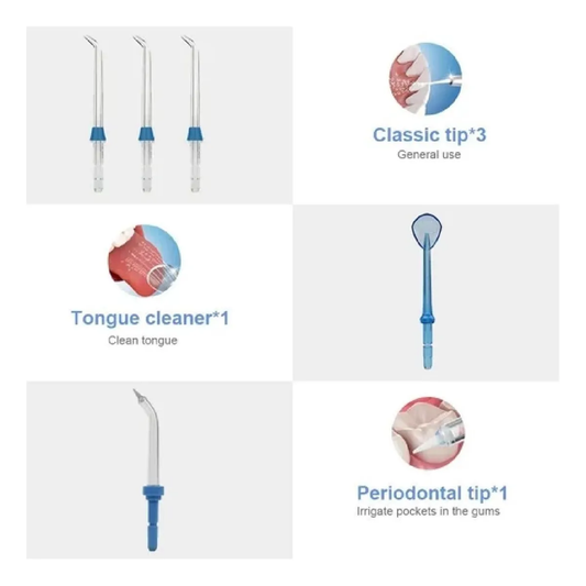 Waterpulse Irrigador Oral Limpiador Dental 800ml Odontología