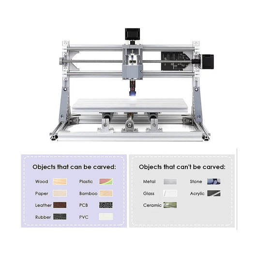 Cnc Router Kit 3018 Grbl Control 3 Ejes Grabadora Laser 2500