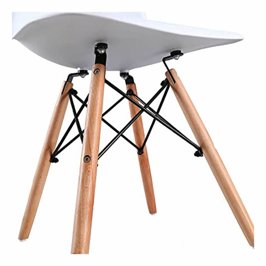 Set De 4 Sillas Eames Paris Para Comedor Colores