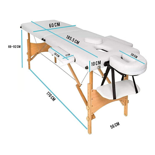 Camilla Para Masajes De 2 Cuerpos Portátil