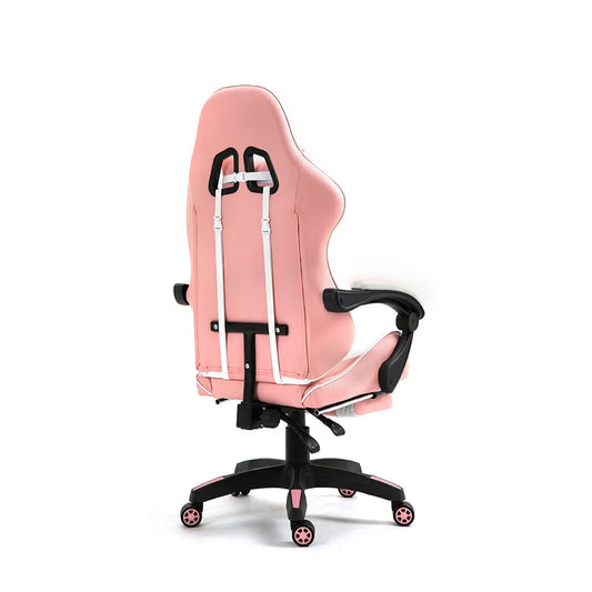 Silla Gamer Ergonómica Reclinable Con Reposapiés Videojuego Silla Gaming Computador Pc Profesional