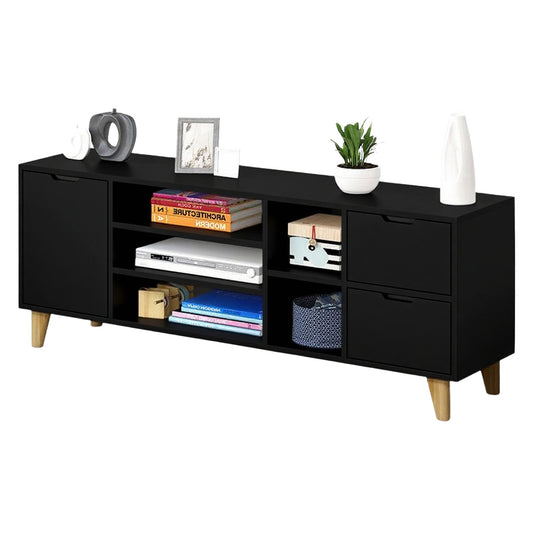 Rack TV 140x30x55cm 3 cajones Chic Home