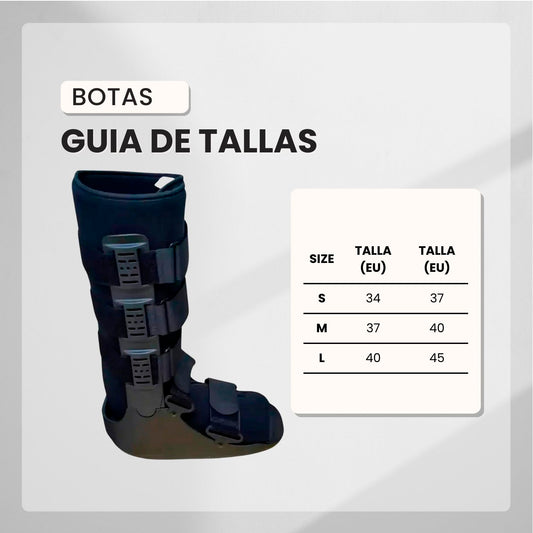 Bota Ortopédica Larga Ambidiestra Unisex