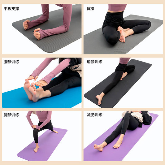 Mat Yoga Colchoneta Eco 8mm + Bolso + Correa