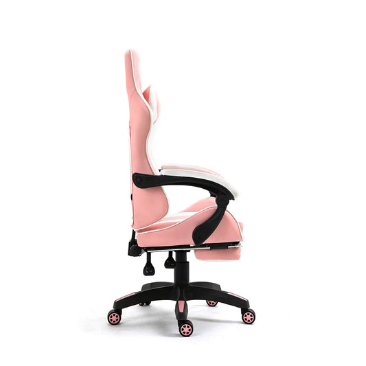 Silla Gamer Ergonómica Reclinable Con Reposapiés Videojuego Silla Gaming Computador Pc Profesional