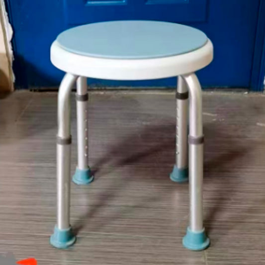 Piso Silla De Ducha Redondo Altura Ajustable Sin Respaldo