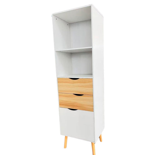 Estante Librero Top Con Cajones 171*50*39cm Chic Home