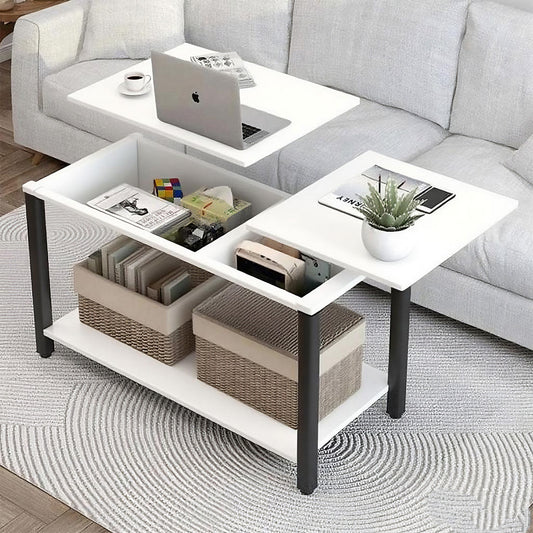 Mesa de centro elevable 90x54x42cm Chic Home