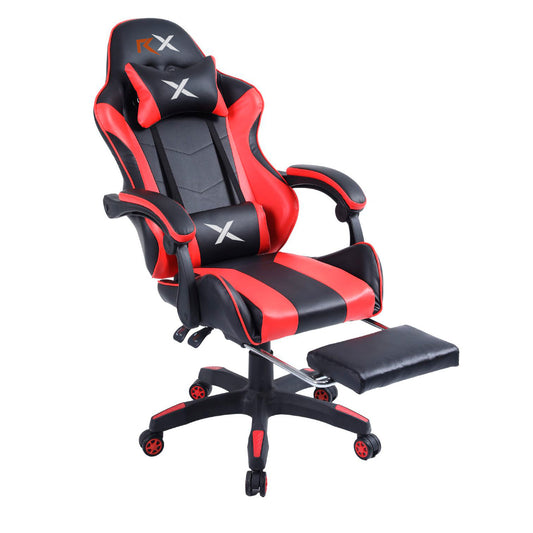Silla Gamer Ergonómica Reclinable Con Reposapiés Videojuego Silla Gaming Computador Pc Profesional
