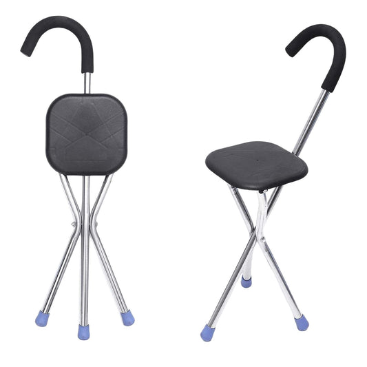 Baston Con Asiento Plegable Ortopédico