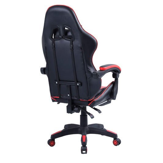Silla Gamer Ergonómica Reclinable Con Reposapiés Videojuego Silla Gaming Computador Pc Profesional