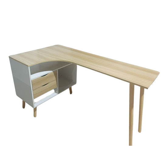 Escritorio en L cajones 145x81x75.8cm Chic Home