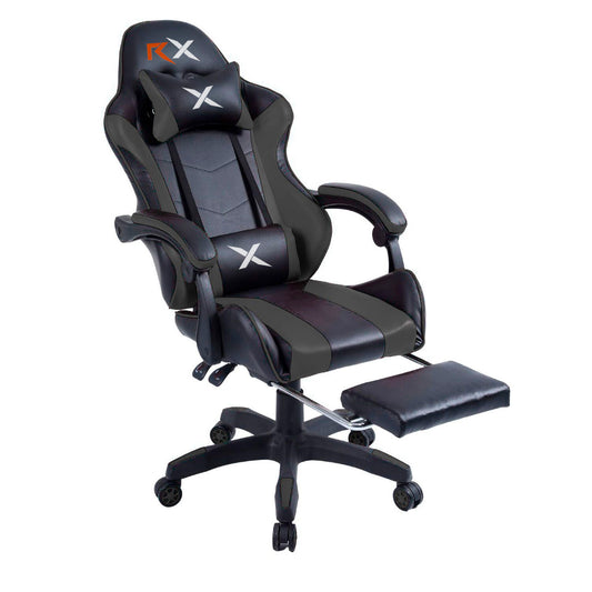 Silla Gamer Ergonómica Reclinable Con Reposapiés Videojuego Silla Gaming Computador Pc Profesional