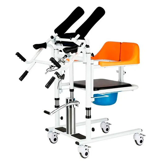 Silla de Transferencia Multifuncional Hidraulica y Elevador de Pacientes