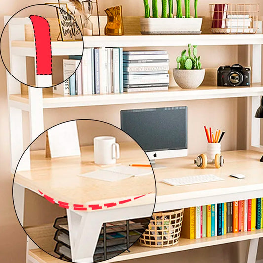 Escritorio Moderno Con Repisas 147x120x60x72