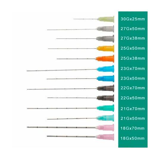 Pack 10 Canula 18G X 70mm