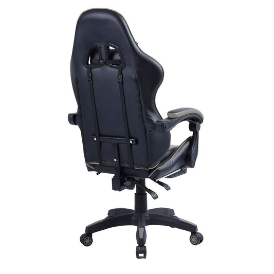 Silla Gamer Ergonómica Reclinable Con Reposapiés Videojuego Silla Gaming Computador Pc Profesional
