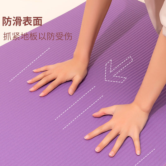 Mat Yoga Colchoneta Eco 8mm + Bolso + Correa