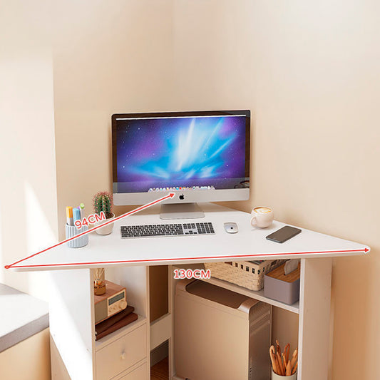 Escritorio esquinero 80x80cm blanco Chic Home