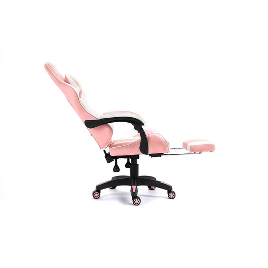 Silla Gamer Ergonómica Reclinable Con Reposapiés Videojuego Silla Gaming Computador Pc Profesional