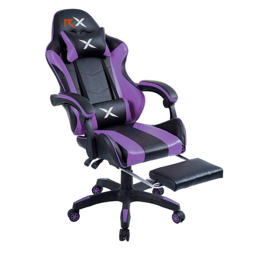 Silla Gamer Ergonómica Reclinable Con Reposapiés Videojuego Silla Gaming Computador Pc Profesional