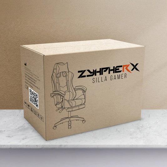 Silla Gamer Ergonómica Reclinable Con Reposapiés Videojuego Silla Gaming Computador Pc Profesional