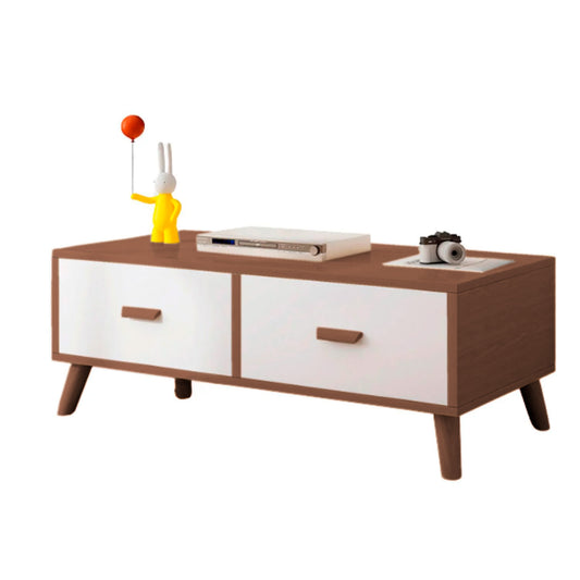 Rack TV 2 cajones 100x30x40cm Chic Home