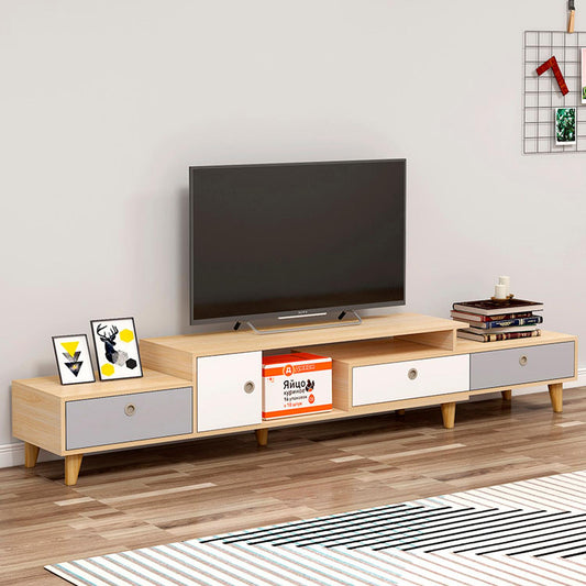 Rack TV 210cm 4 cajones Chic Home