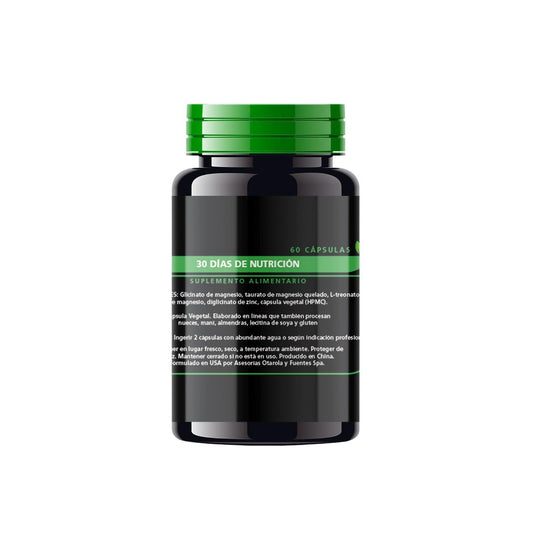 Triple Magnesio + Zinc 60 Cápsulas Be Healthy