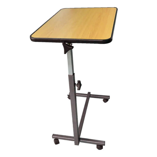 Mesa Auxiliar Con Ruedas Para Cama Clínica