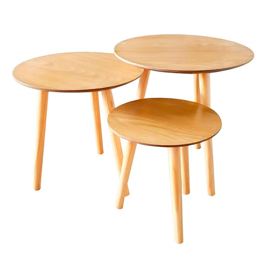 Juego de mesas de centro 50+40+32 cm Chic Home
