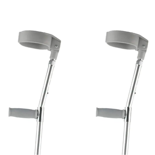 Pack 2 Bastones Canadiense Codera Móvil Ajustable Extensible Aluminio