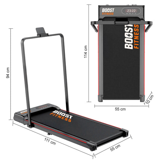 Trotadora Boost Fitness  LED 2.0HP 10km/hr F7