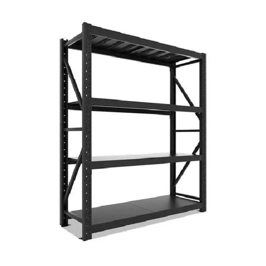 Estante Metálico Rack  200x200x60 Negro 800kg