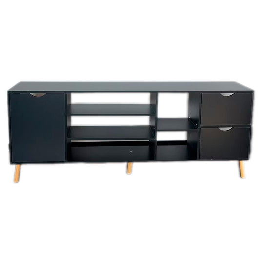 Rack TV 140x30x55cm 3 cajones Chic Home