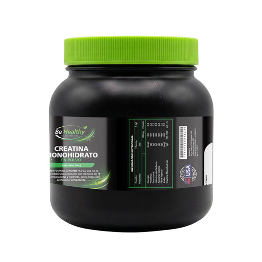 Creatina Monohidrato Be Healthy 300 g Sin Sabor