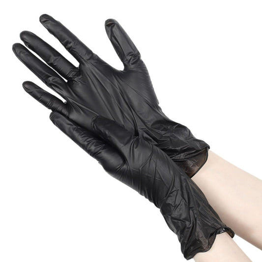 Guantes De Nitrilo Negro Caja 100 Unidades