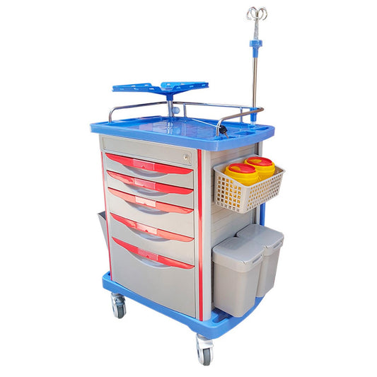 Carro De Emergencia ABS con Cajones