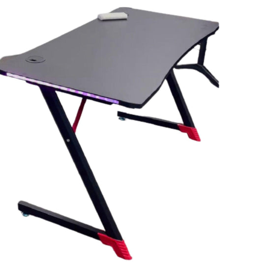 Escritorio Gamer profesional luces RGB 120cm Chic Home