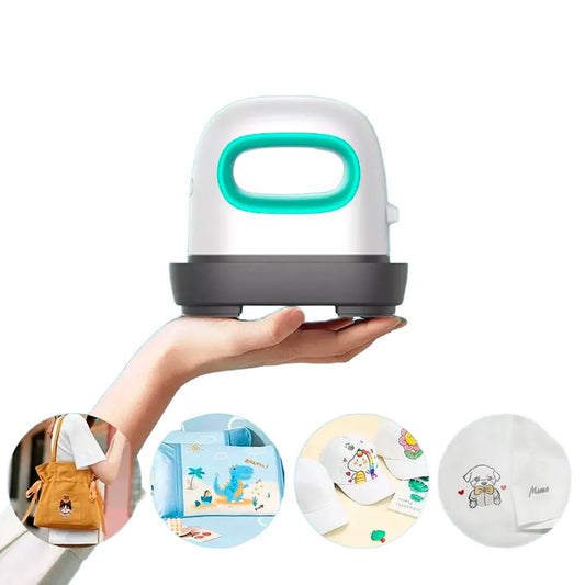 Plancha Estampadora Mini Portátil Transfer Sublimacion Vinil