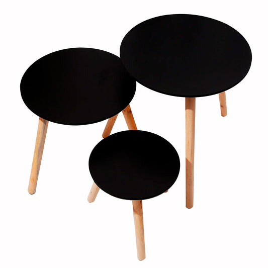 Juego de mesas de centro 50+40+32 cm Chic Home