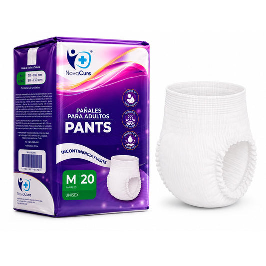 Pañales Adulto Pants Alta Absorción 20 Un Novacure