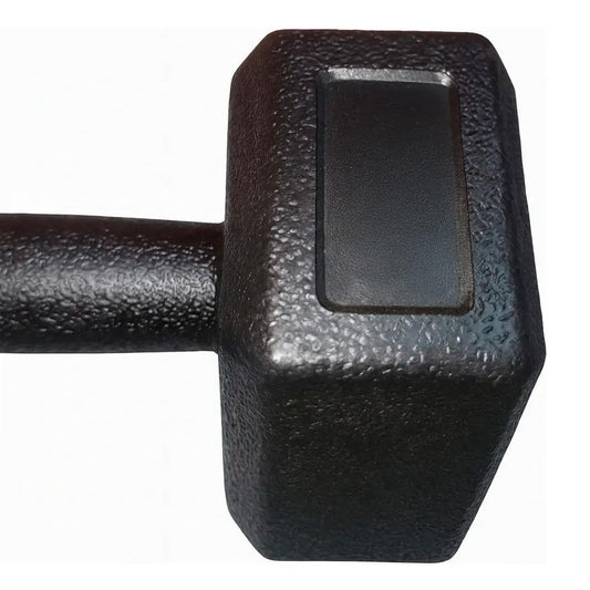 Par Mancuernas Hexagonales Caucho 5 Kg Boost Fitness