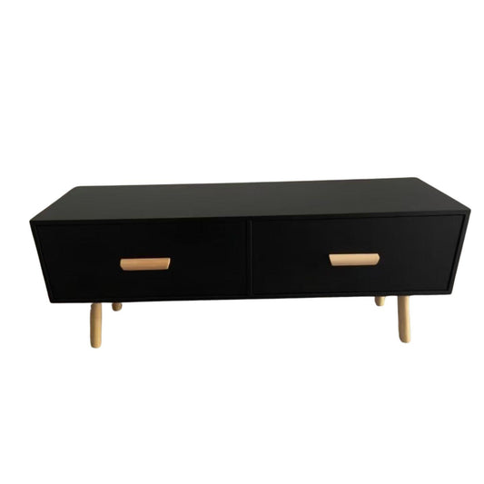 Rack TV 2 cajones 100x30x40cm Chic Home