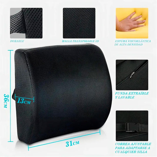 Cojin Soporte Espalda Corrector Lumbar